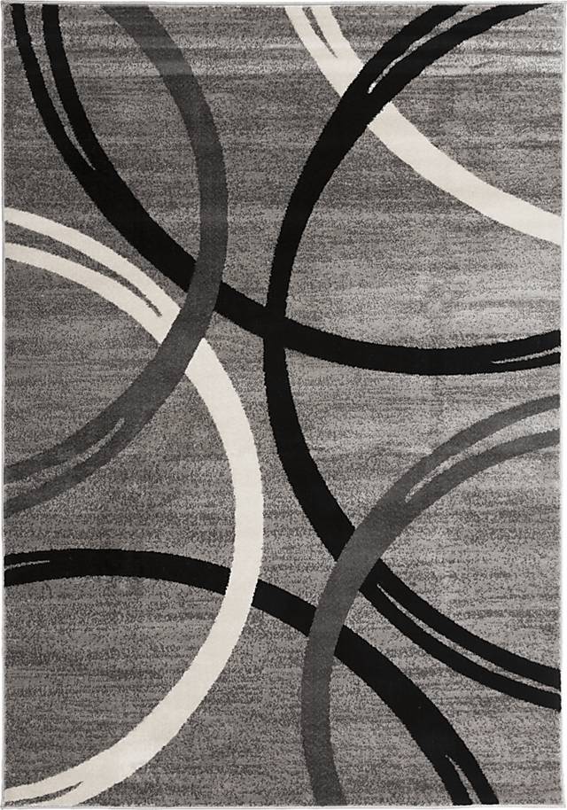 Ineran Gray 7'10 x 10'2 Rug - Thumbnail - Image 1
