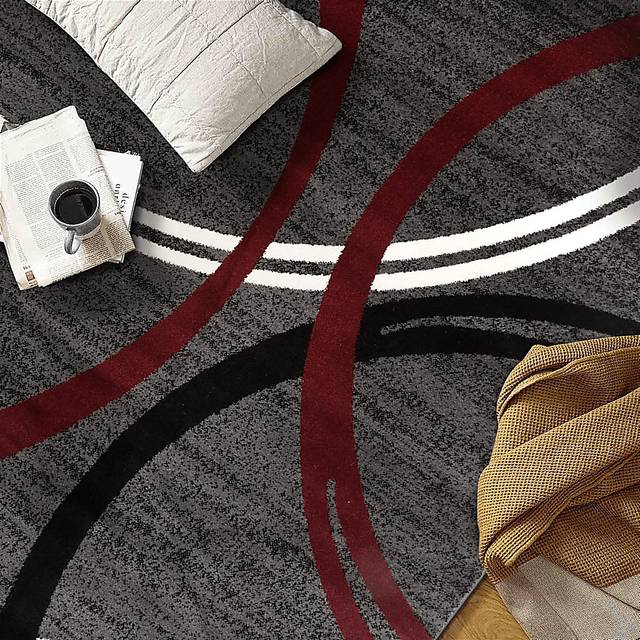 Ineran Red 5'3 x 7'3 Rug - Thumbnail - Image 5