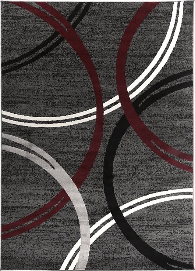 Ineran Red 5'3 x 7'3 Rug - Thumbnail - Image 1