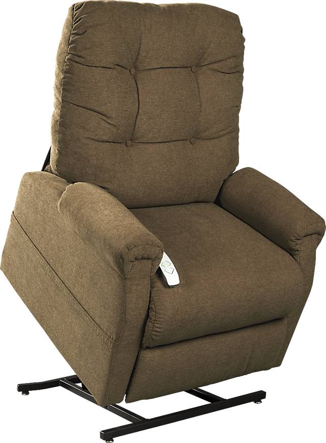Ingram Camel Lift Chair Power Recliner - Thumbnail - Image 1