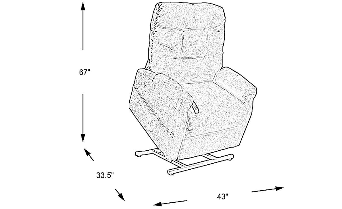 Ingram Camel Lift Chair Power Recliner Rooms To Go