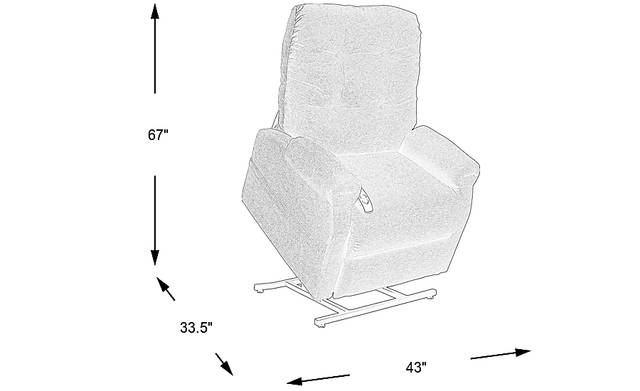 Dimension Image. Please refer to the Dimension Tab on this page for dimension details.
