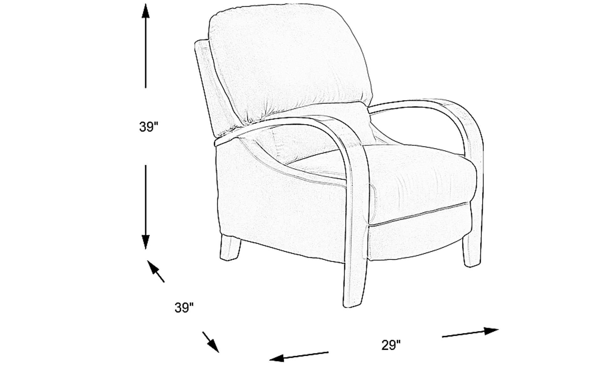 Dimension Image. Please refer to the Dimension Tab on this page for dimension details.