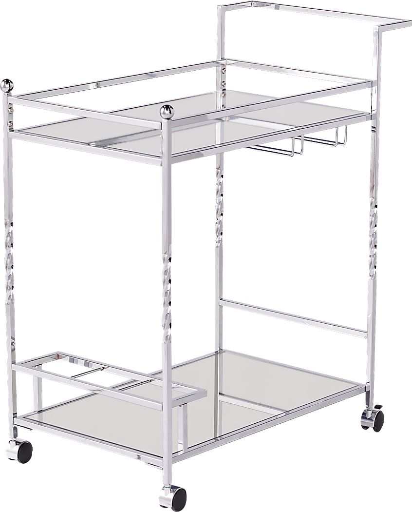 Ingress Silver Bar Cart