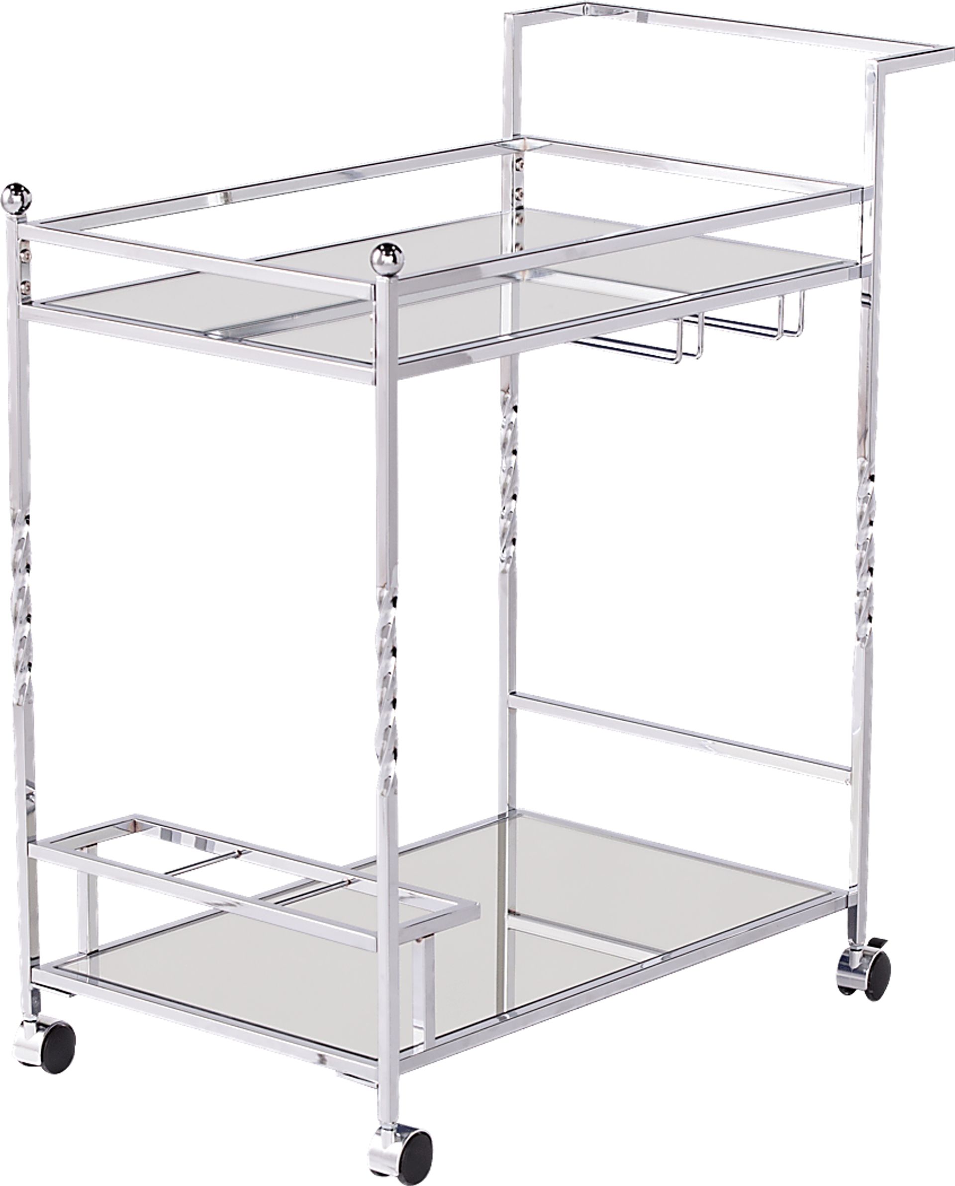 Ingress Silver Bar Cart - Image 1
