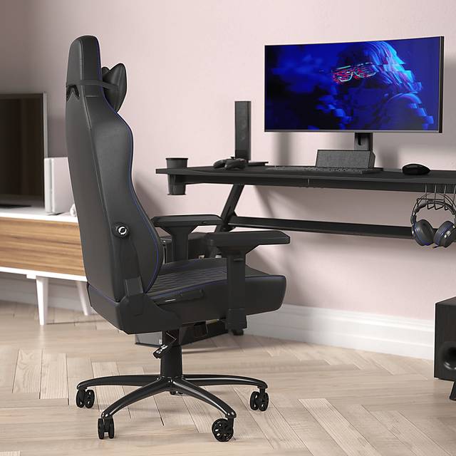 Inishbride Black Office Chair - Thumbnail - Image 2
