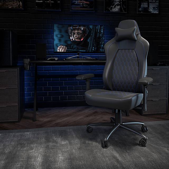 Inishbride Black Office Chair - Thumbnail - Image 4