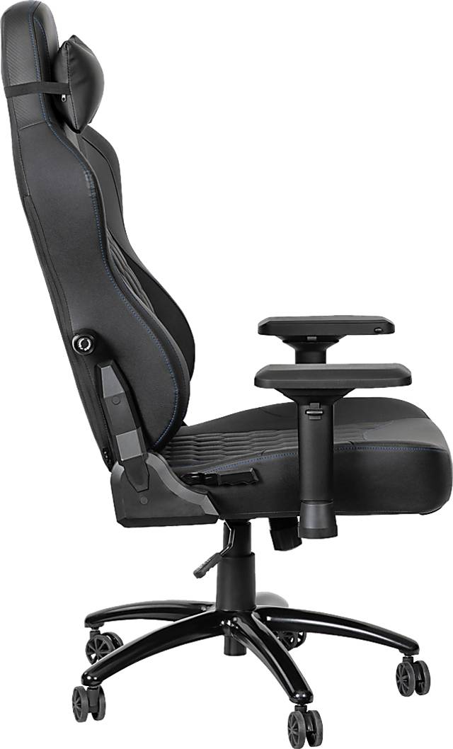 Inishbride Black Office Chair - Thumbnail - Image 5