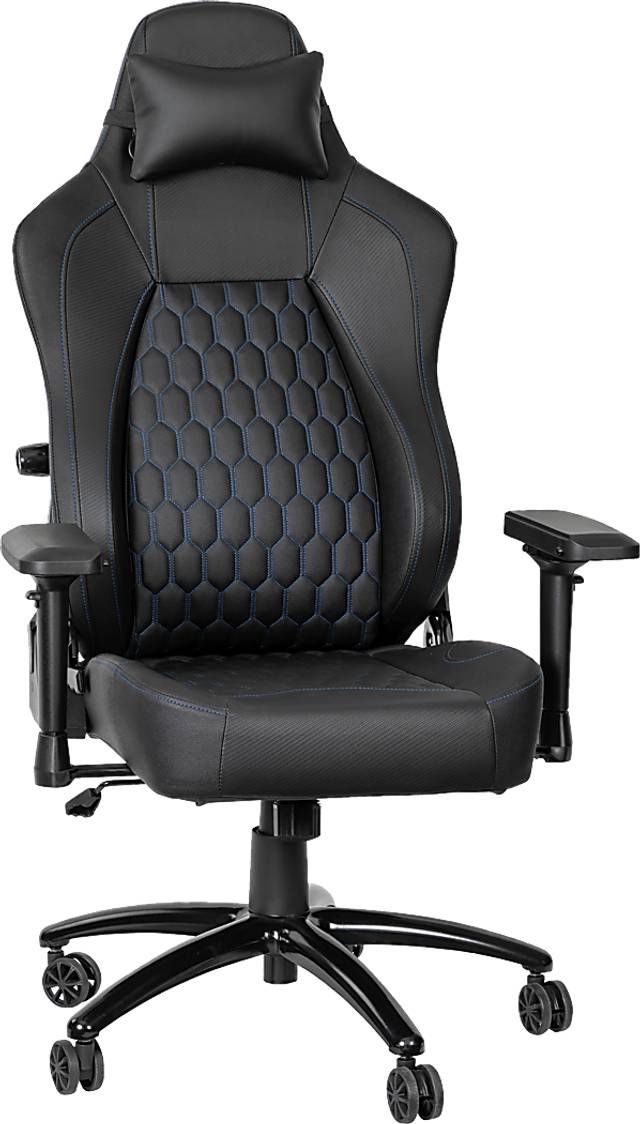 Inishbride Black Office Chair - Thumbnail - Image 1