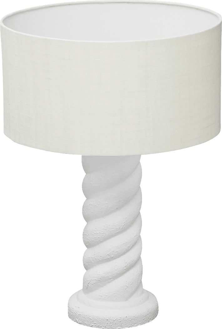 Inlet Hills White Lamp