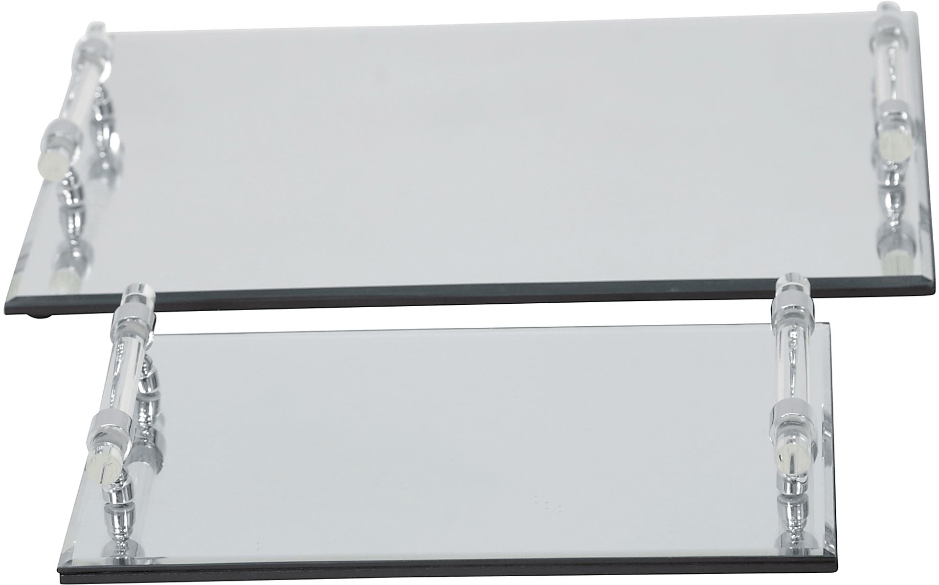 Innerbelt Silver Tray, Set of 2 - Image 3