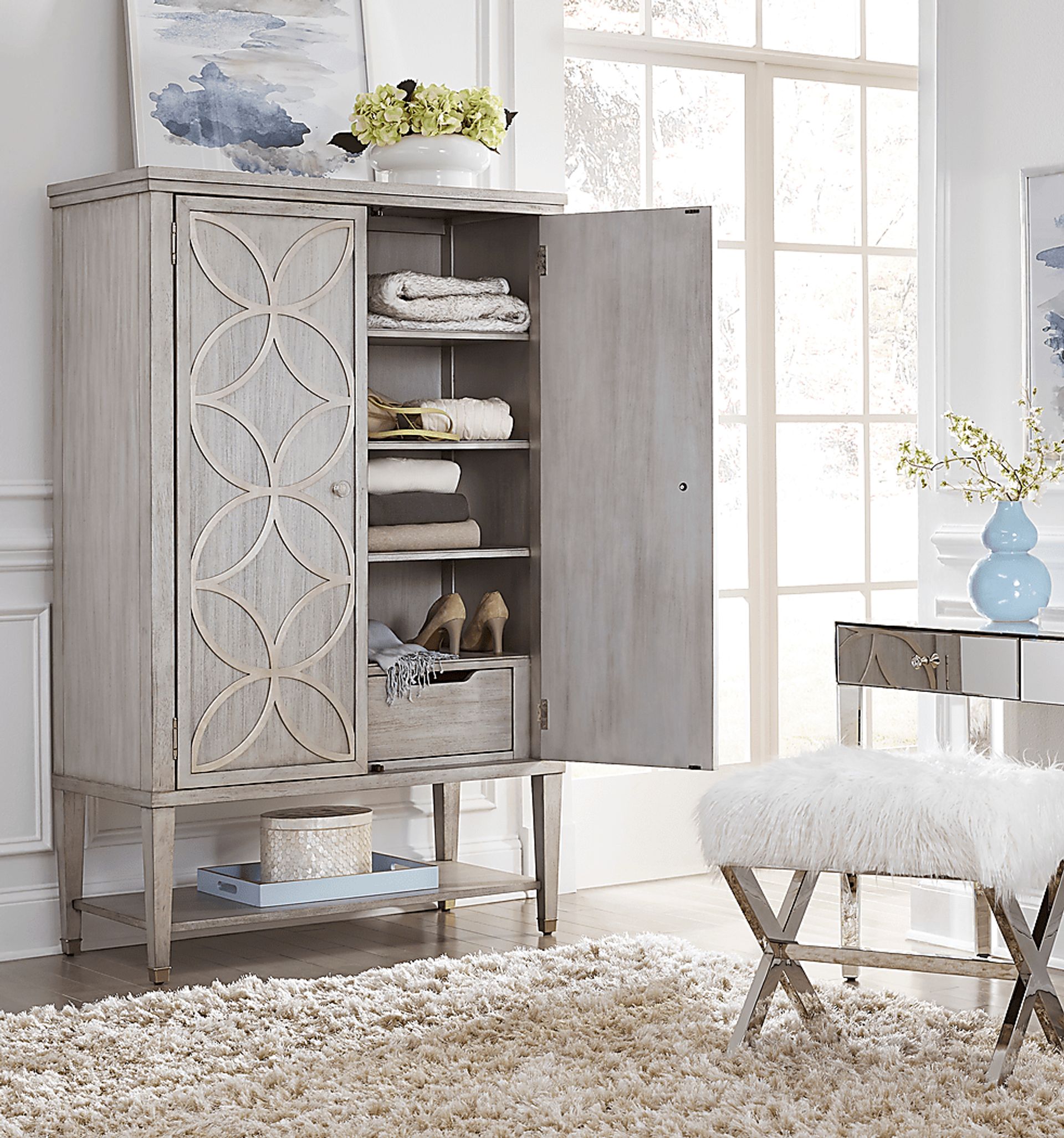Innisbrook Silver Accent Cabinet - Image 6