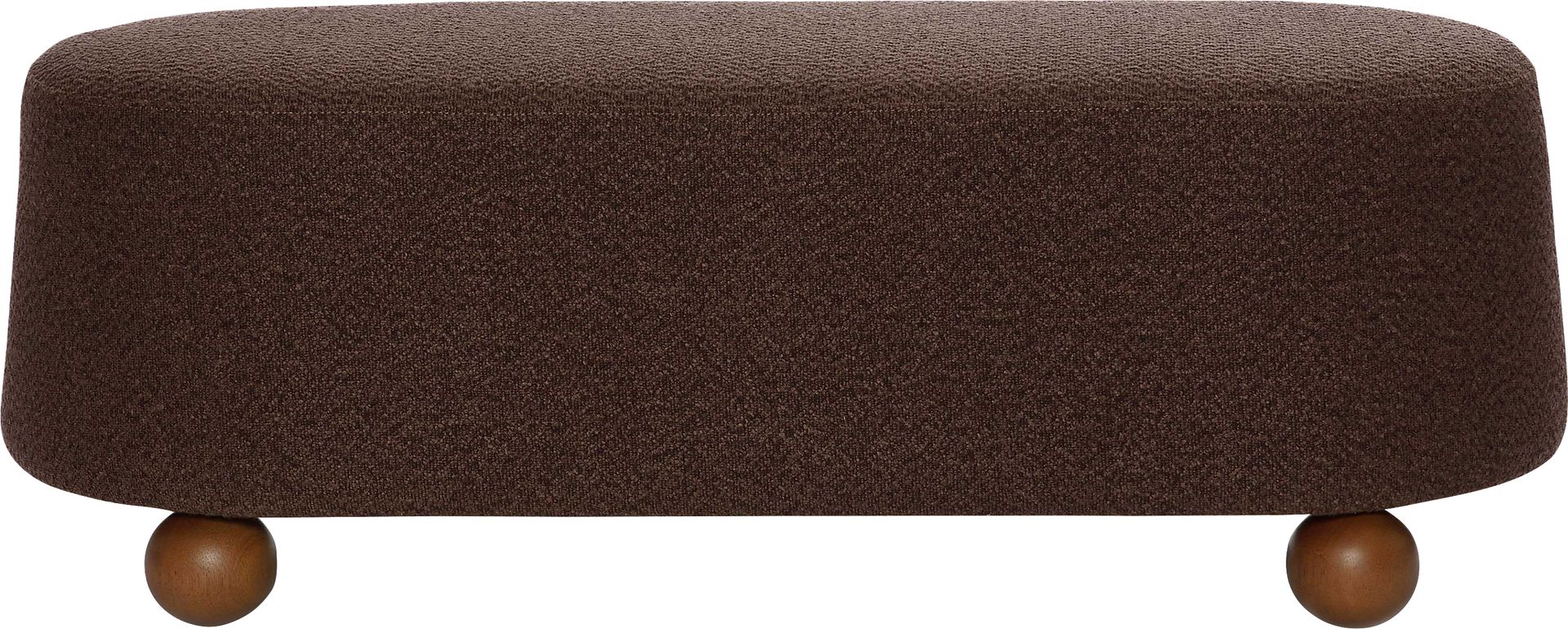 Innitou I Brown Large Ottoman - Image 3