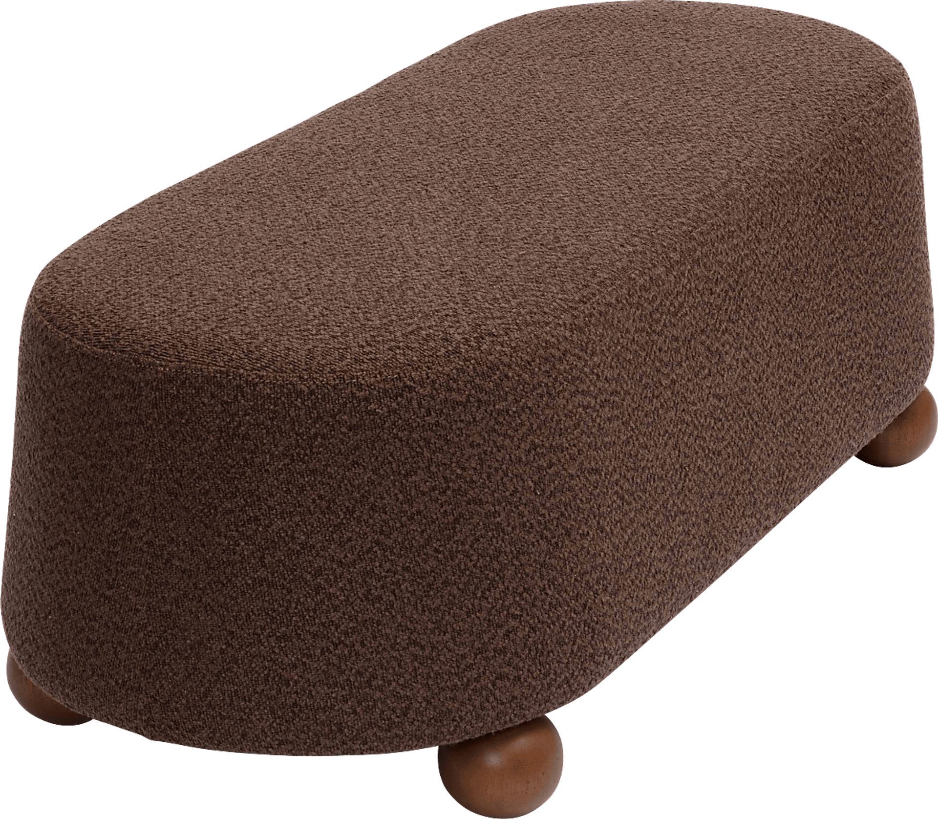 Innitou I Brown Large Ottoman - Image 4