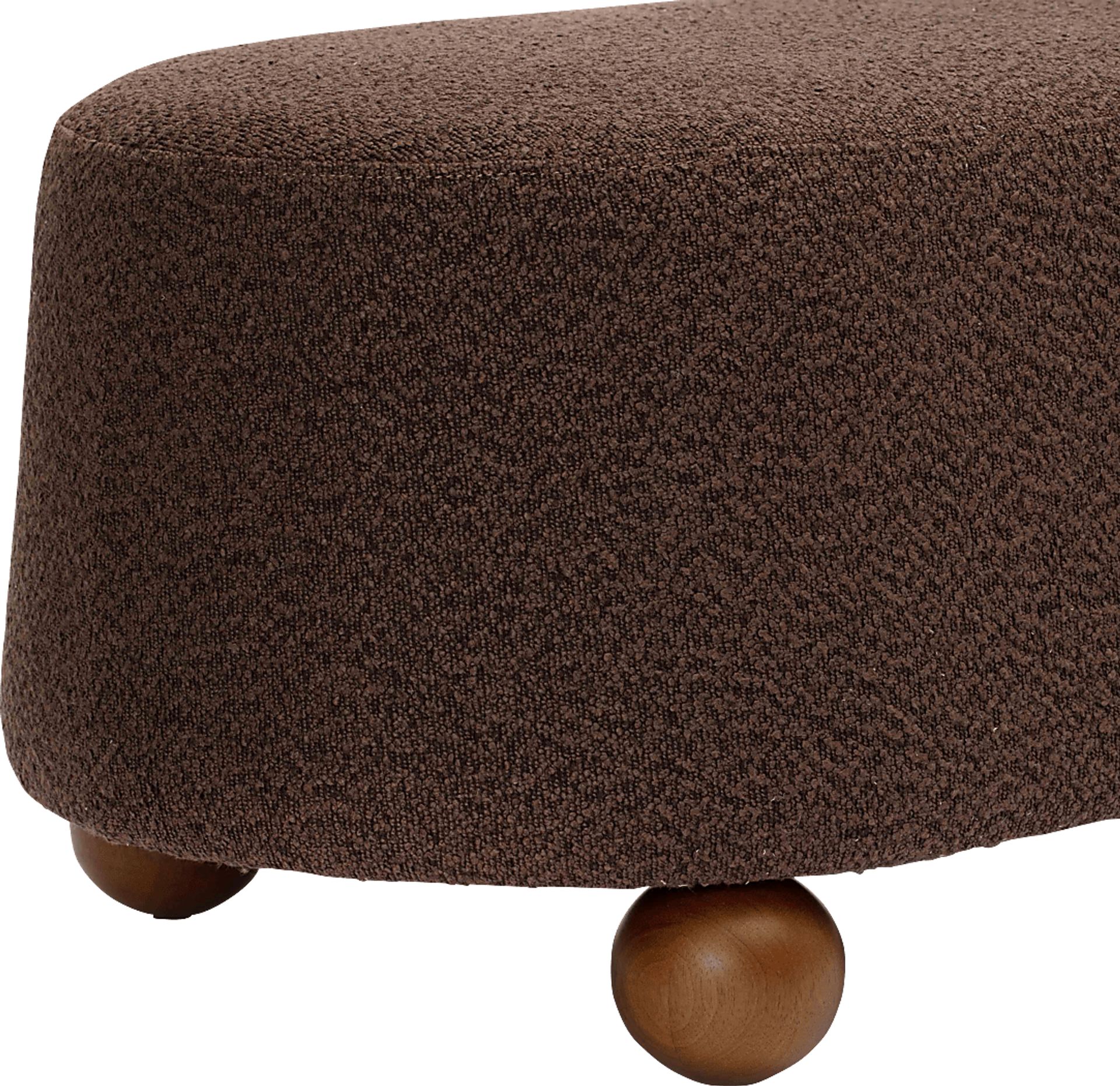 Innitou I Brown Large Ottoman - Image 5