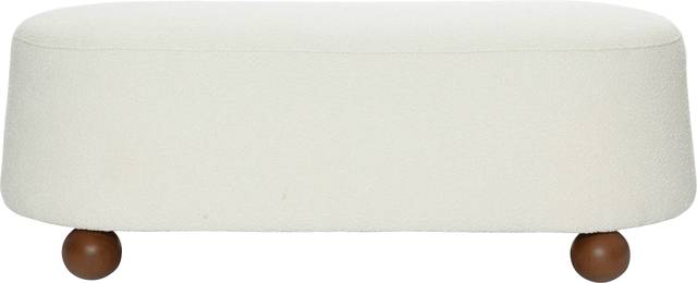 Innitou I Cream Large Ottoman - Thumbnail - Image 3