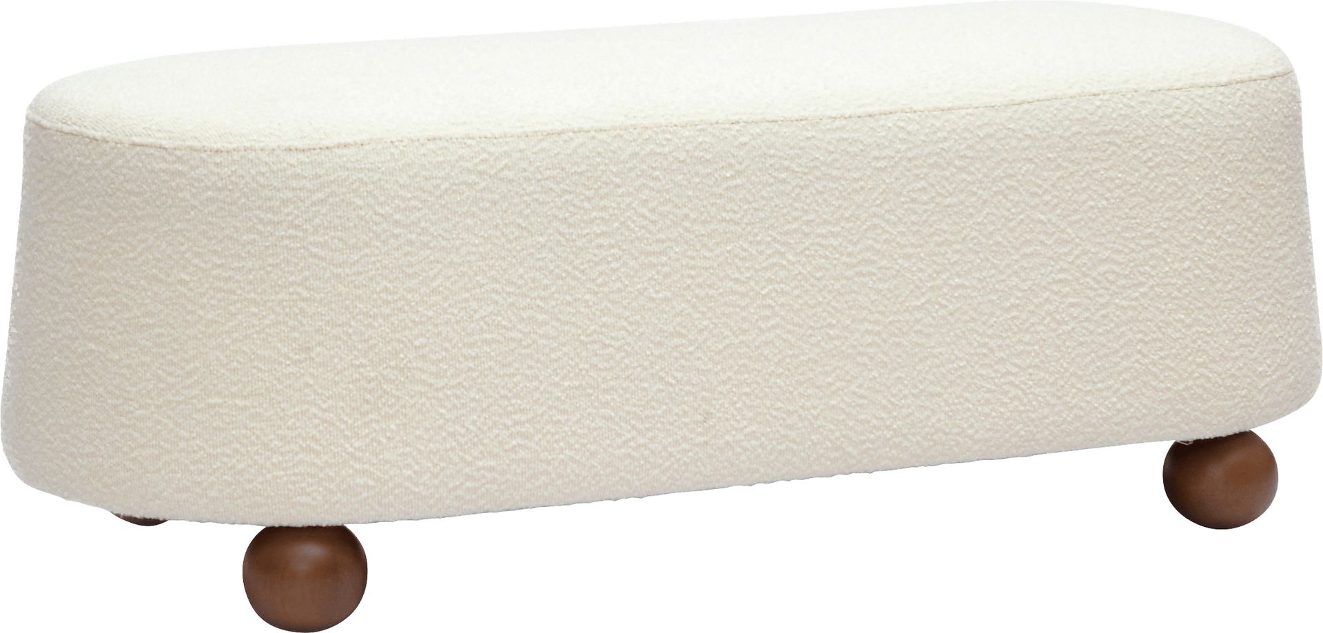 Innitou I Cream Large Ottoman - Image 1