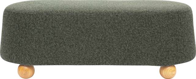 Innitou II Forest Green Large Ottoman - Thumbnail - Image 3