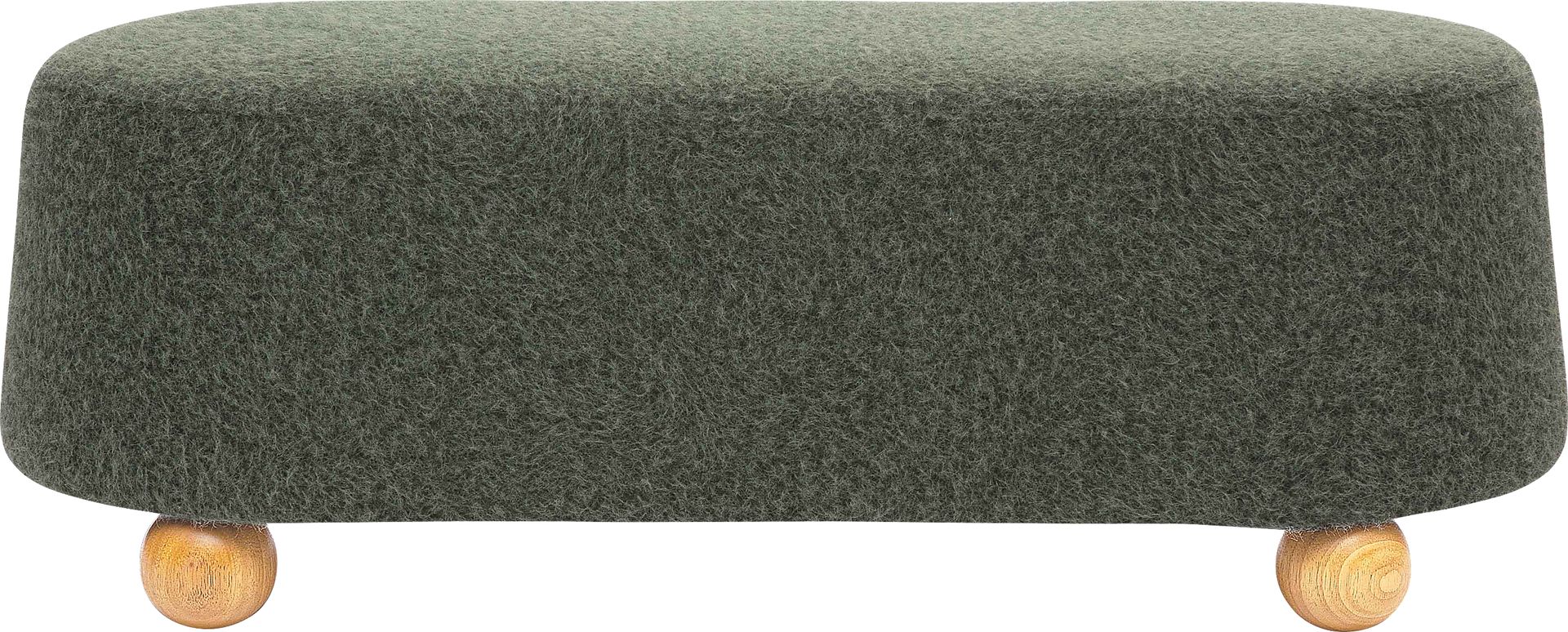 Innitou II Forest Green Large Ottoman - Image 3