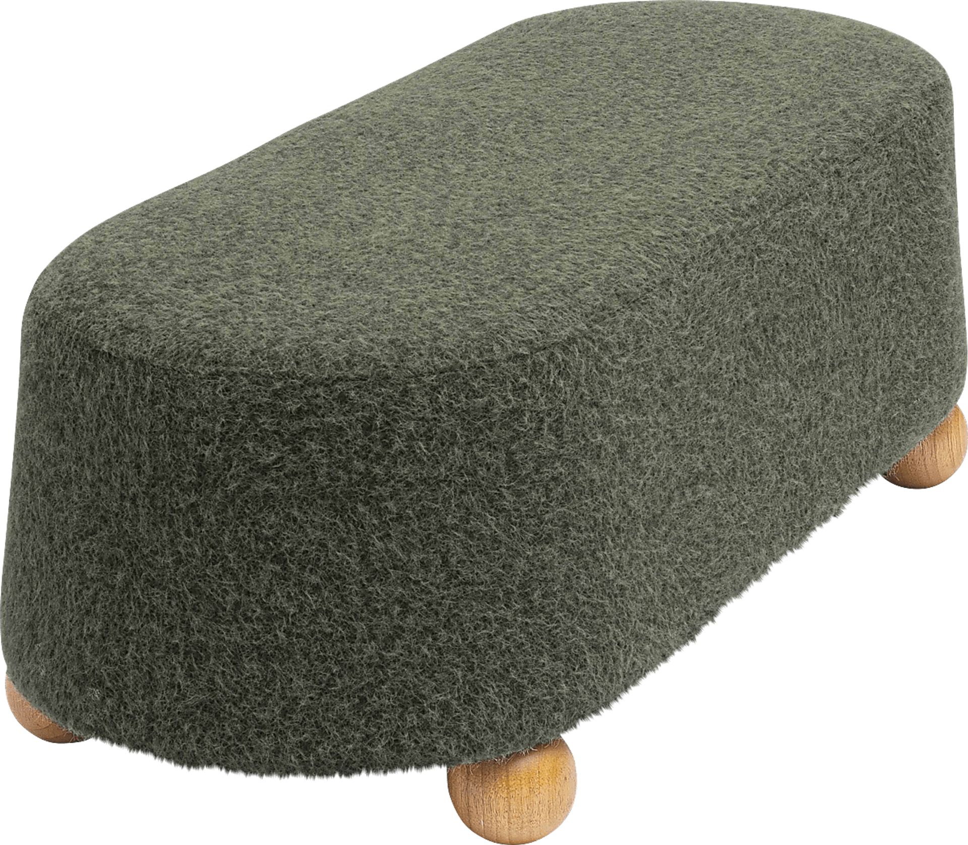 Innitou II Forest Green Large Ottoman - Image 4