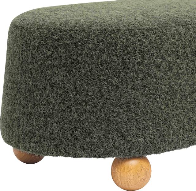 Innitou II Forest Green Large Ottoman - Thumbnail - Image 5