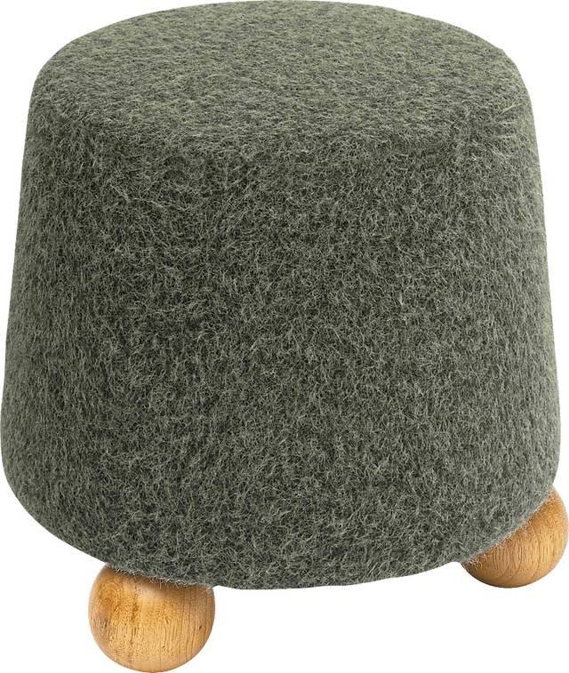 Innitou II Forest Green Small Ottoman - Thumbnail - Image 4