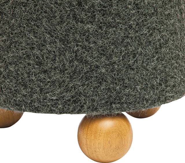 Innitou II Forest Green Small Ottoman - Thumbnail - Image 5