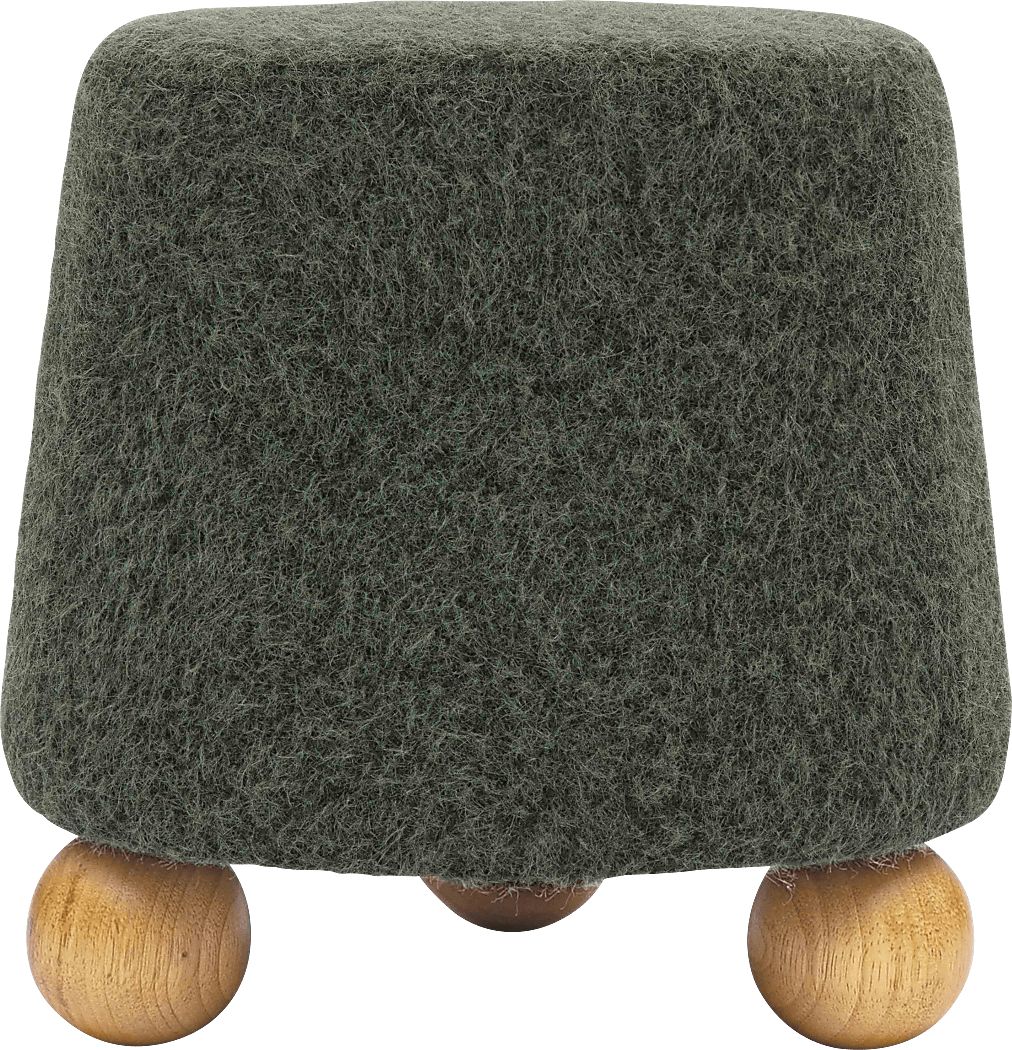 Innitou II Forest Green Small Ottoman