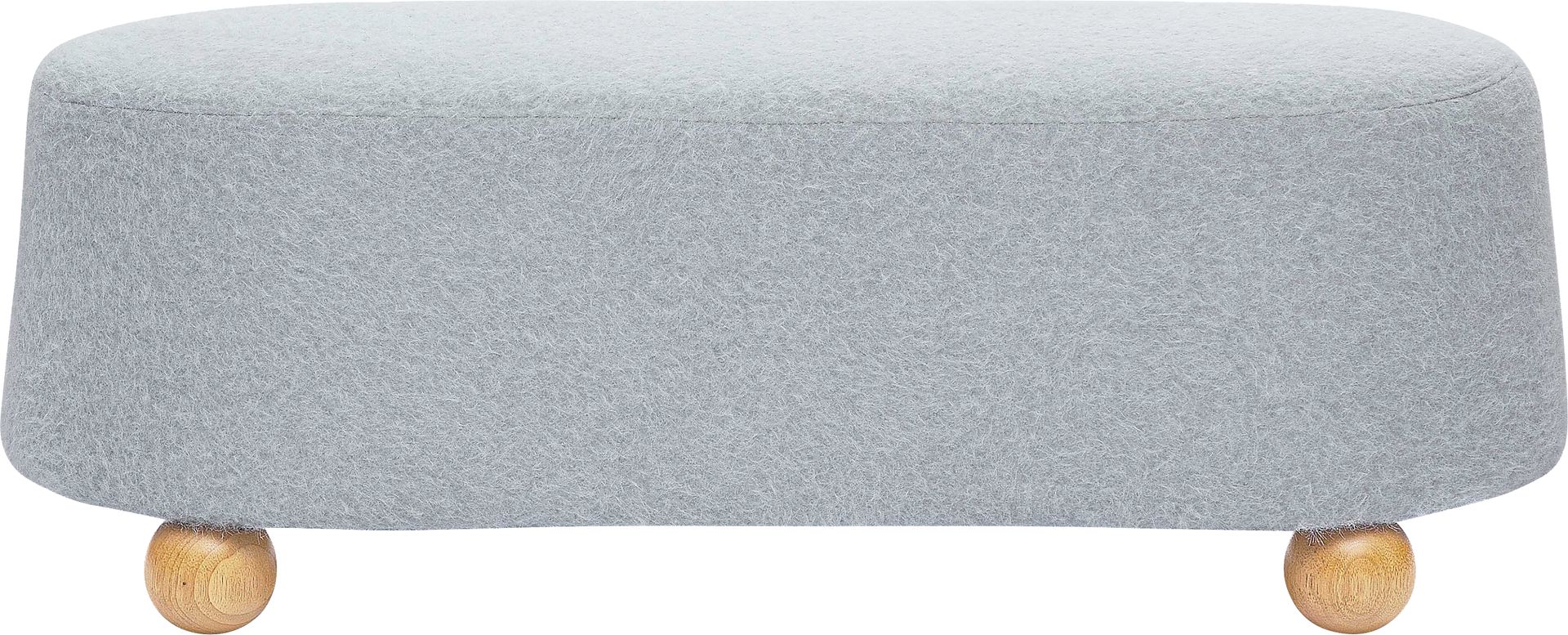 Innitou II Gray Large Ottoman - Image 3