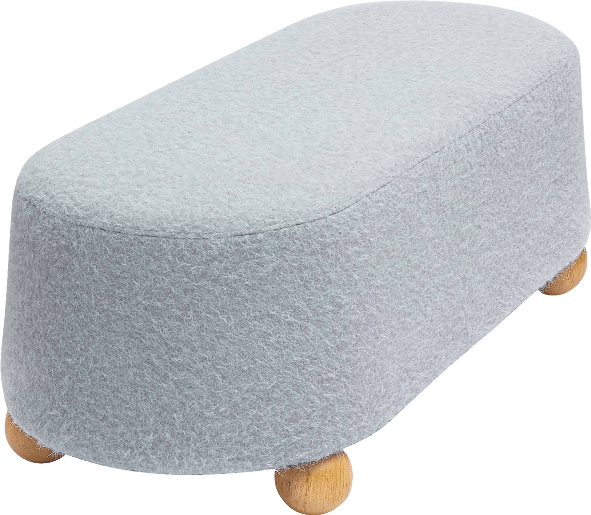 Innitou II Gray Large Ottoman - Image 4