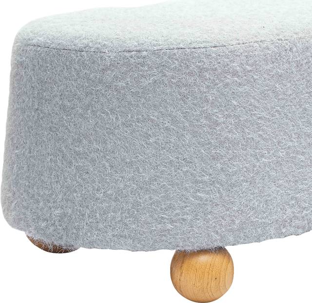 Innitou II Gray Large Ottoman - Thumbnail - Image 5
