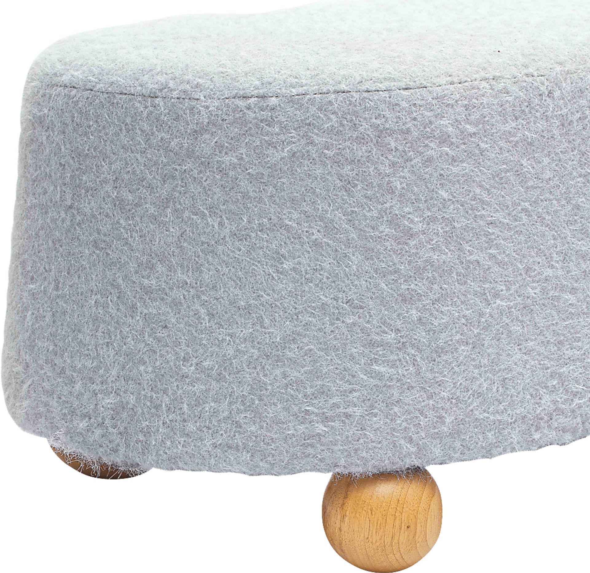 Innitou II Gray Large Ottoman - Image 5