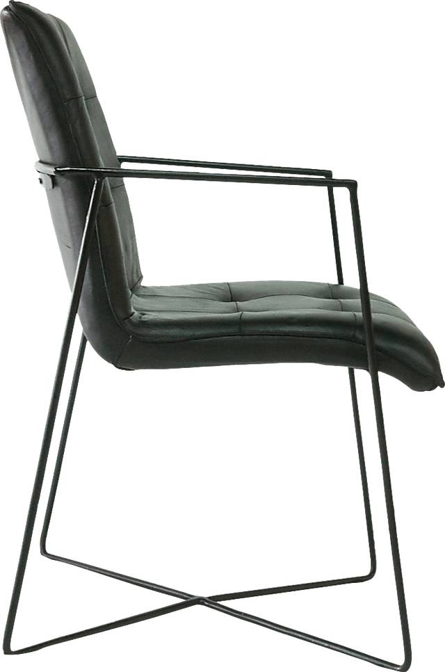 Innsbrook Black Arm Chair (Set of 2) - Thumbnail - Image 3