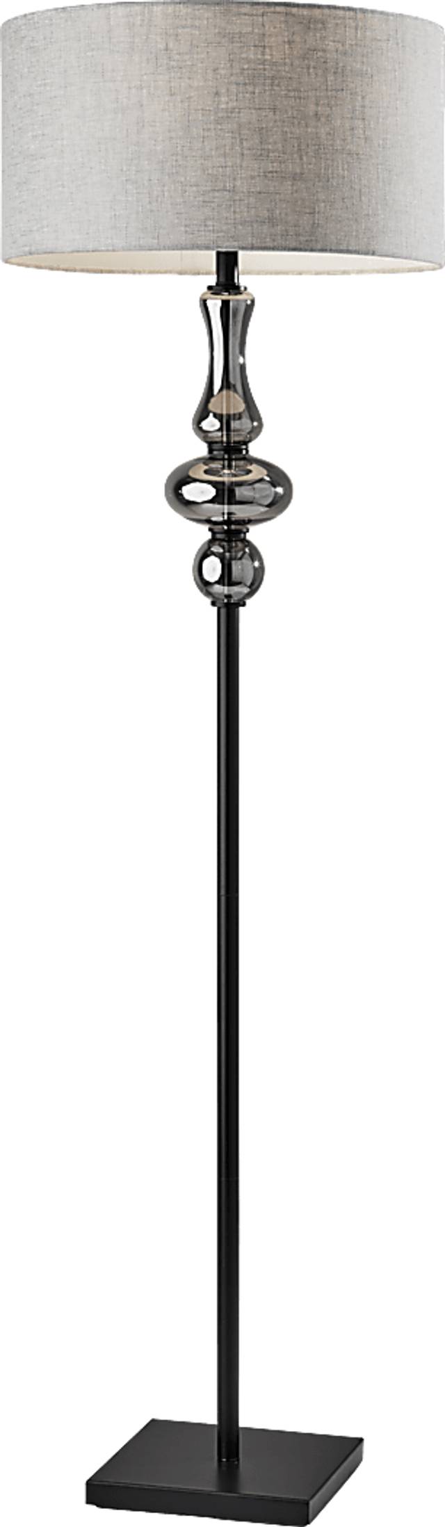 Innsbruck Way Smoked Glass Floor Lamp - Thumbnail - Image 1