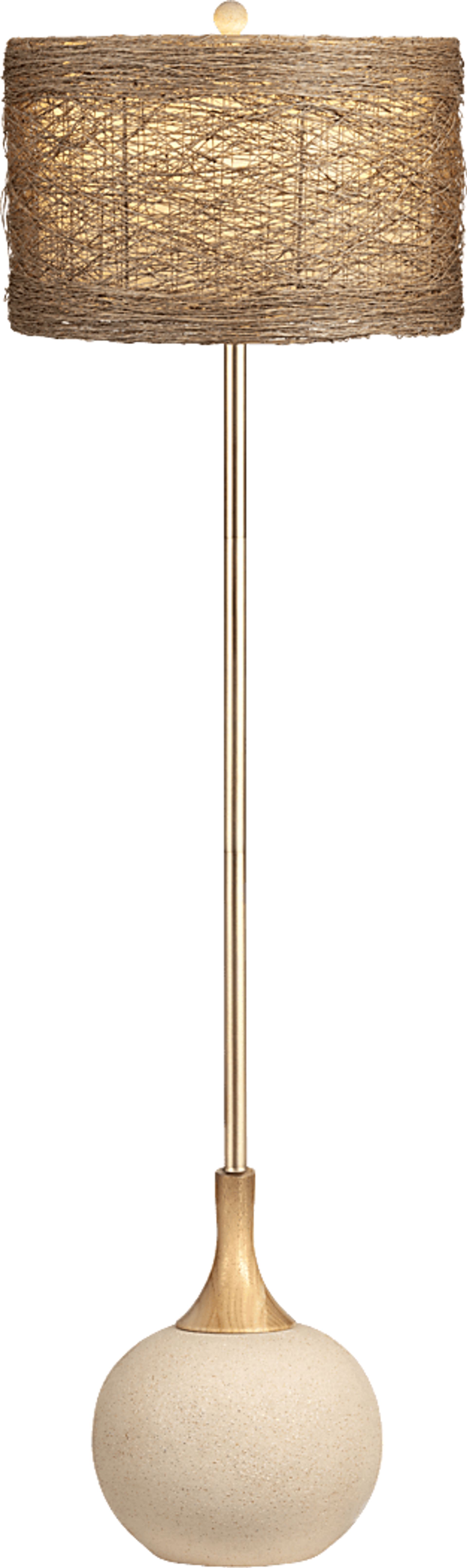 Inogoa Tan Floor Lamp - Image 2
