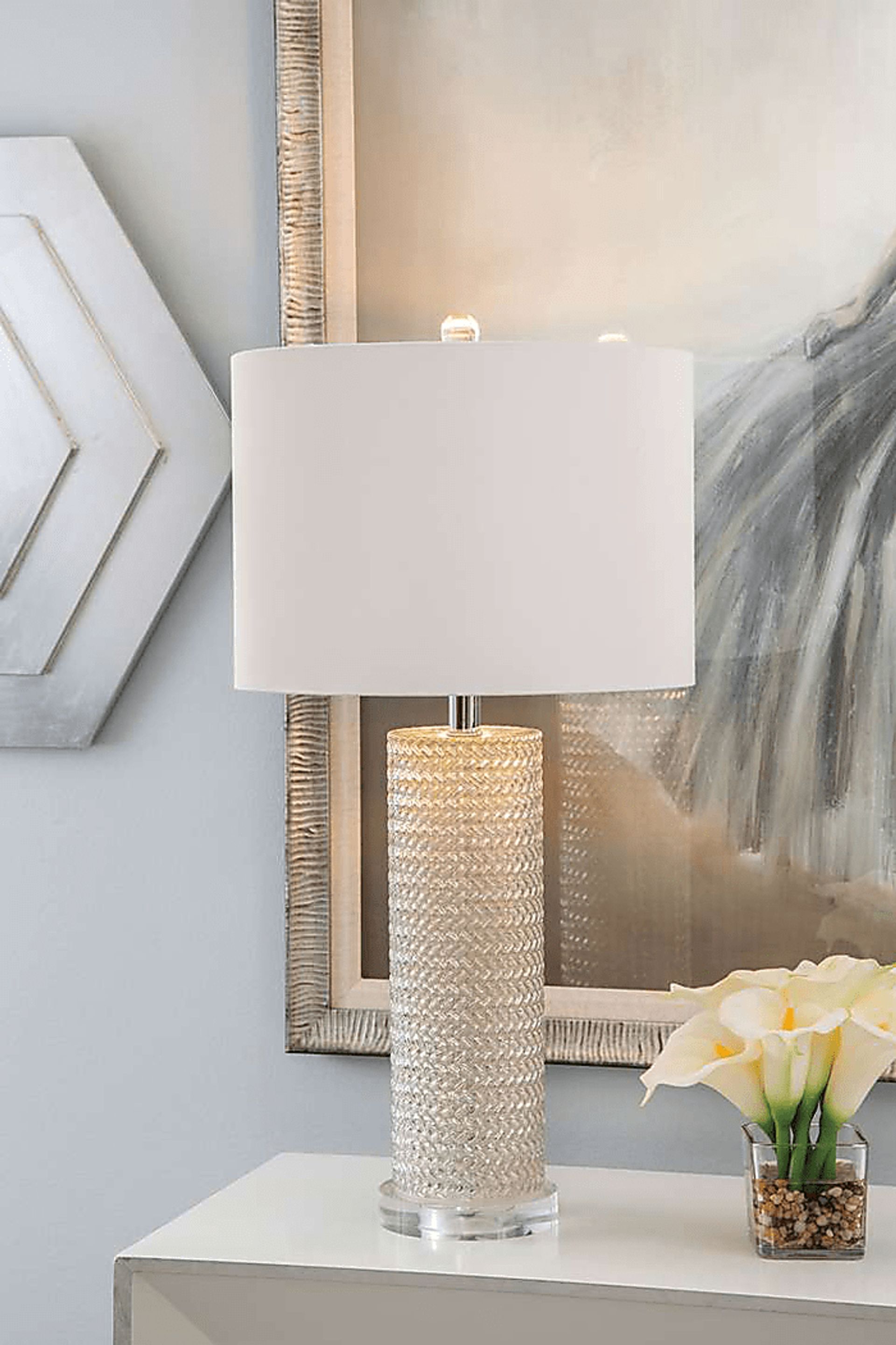 Inoma Court Silver Lamp - Image 2