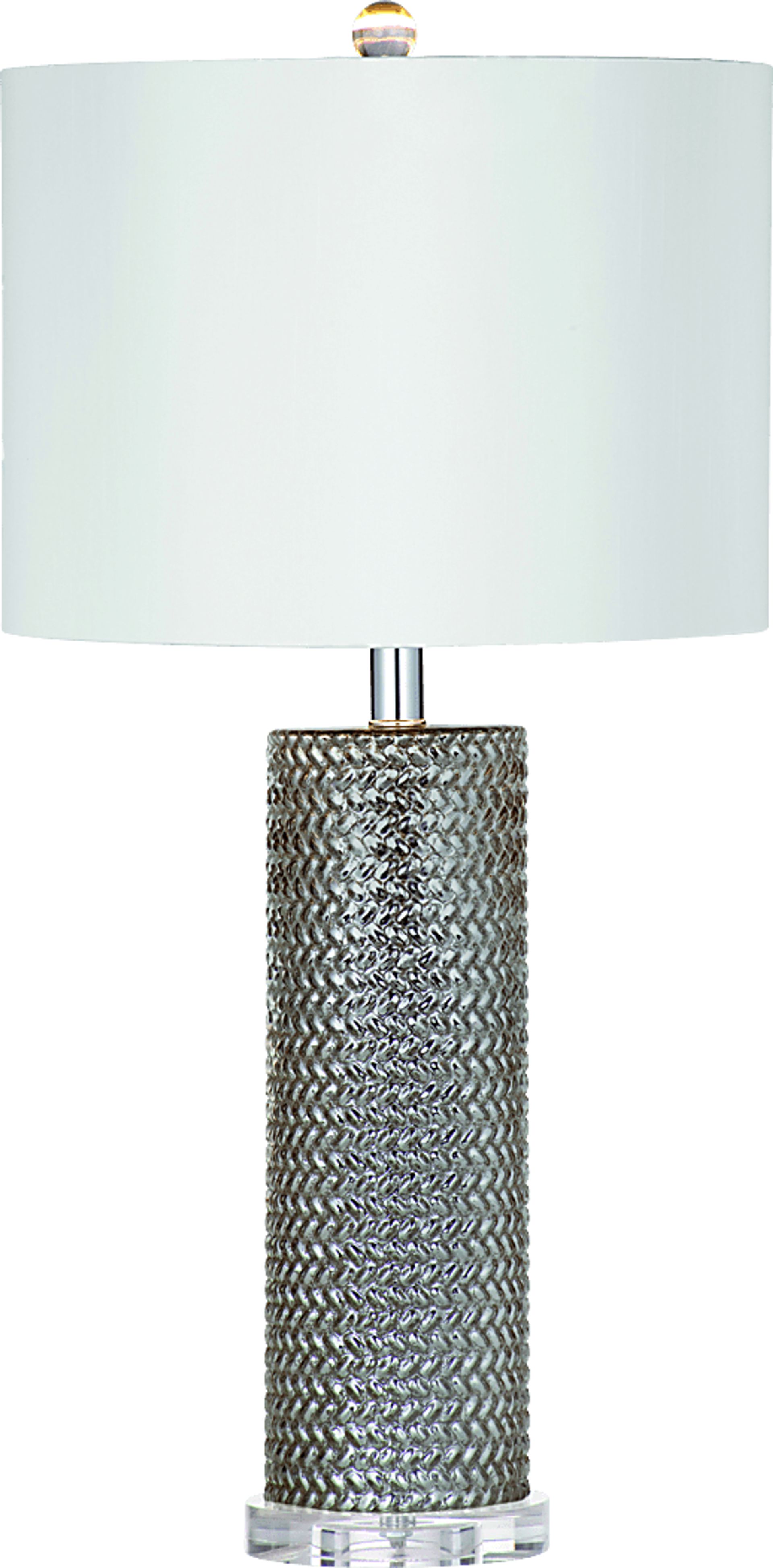 Inoma Court Silver Lamp - Image 1
