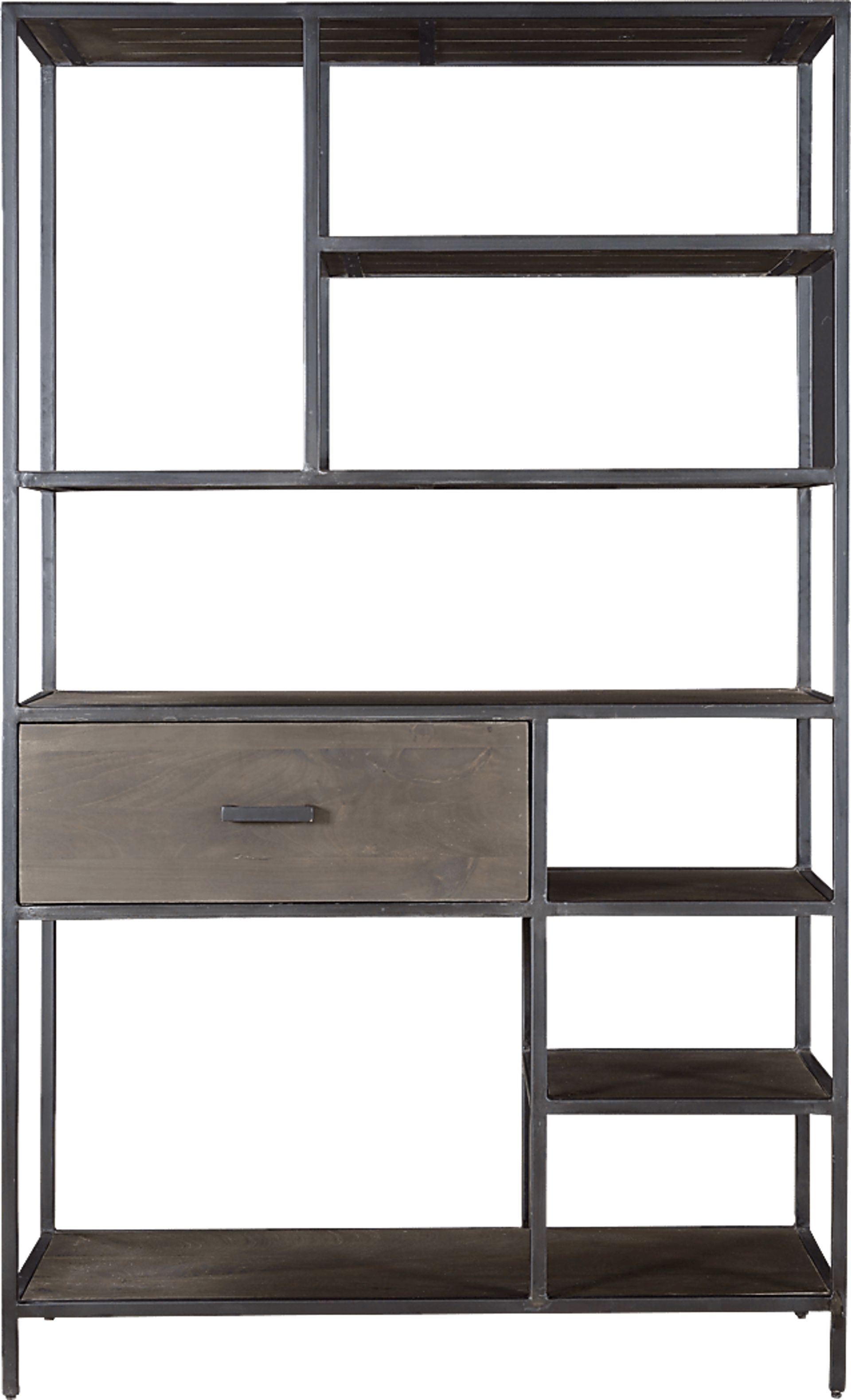 Insdale Gray Bookcase - Image 2