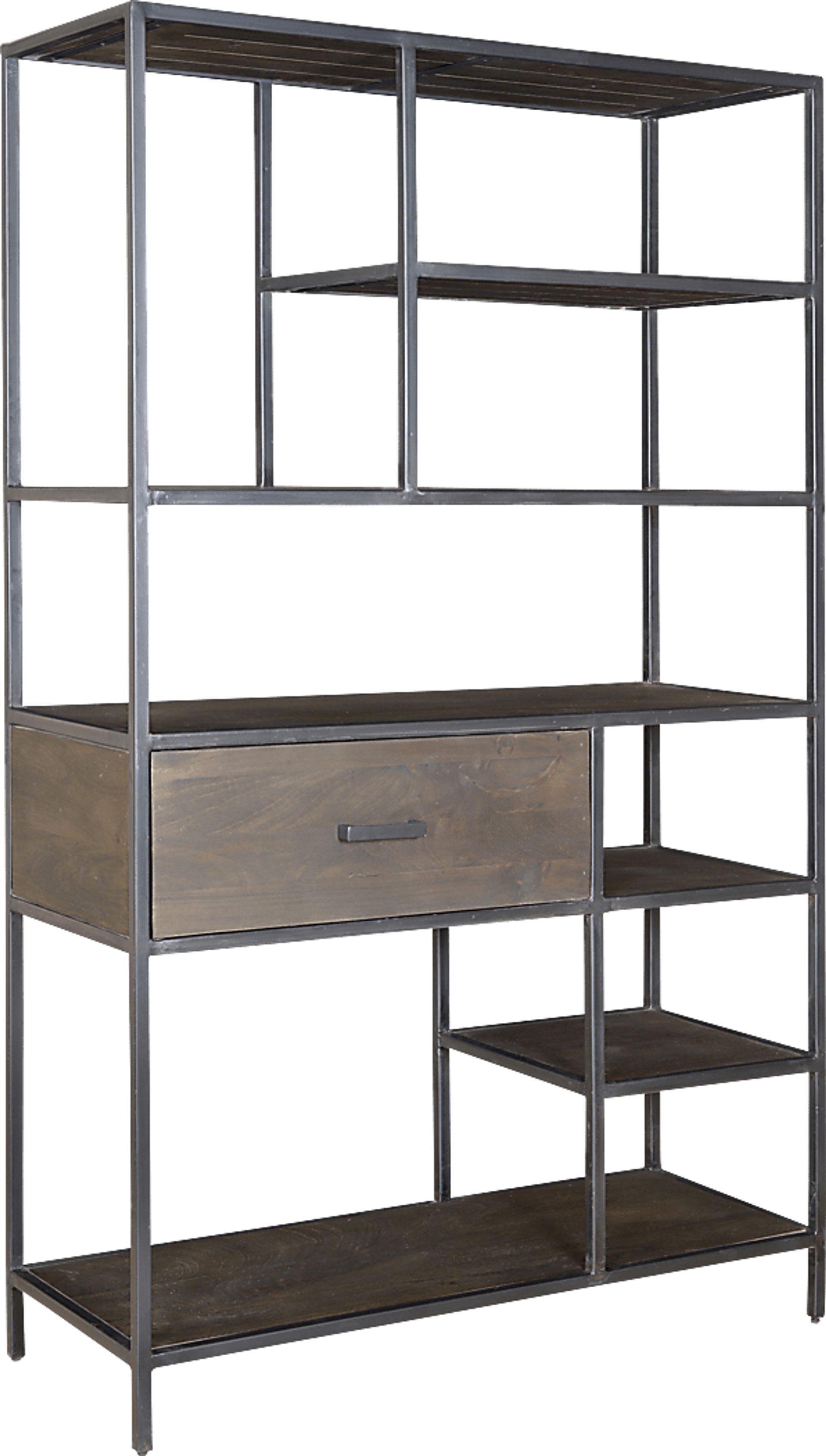 Insdale Gray Bookcase - Image 1