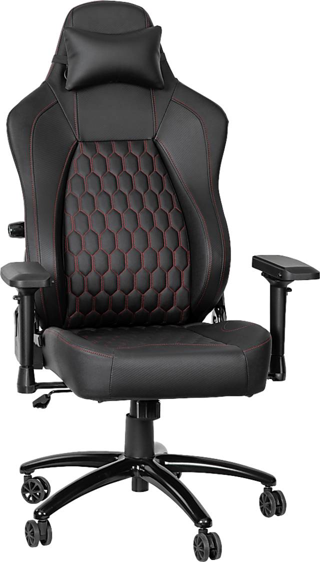 Inshbride Red Office Chair - Thumbnail - Image 1