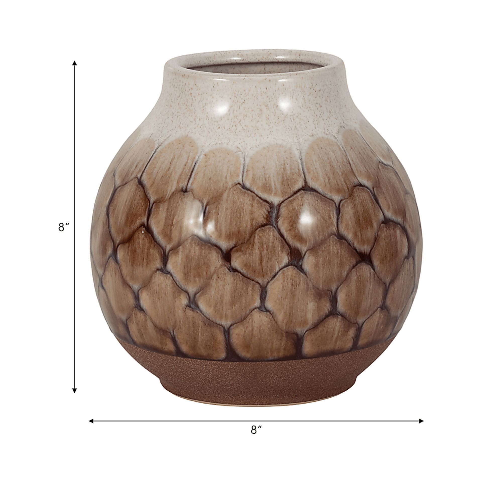 Interapid Brown 8 in. Vase - Image 9