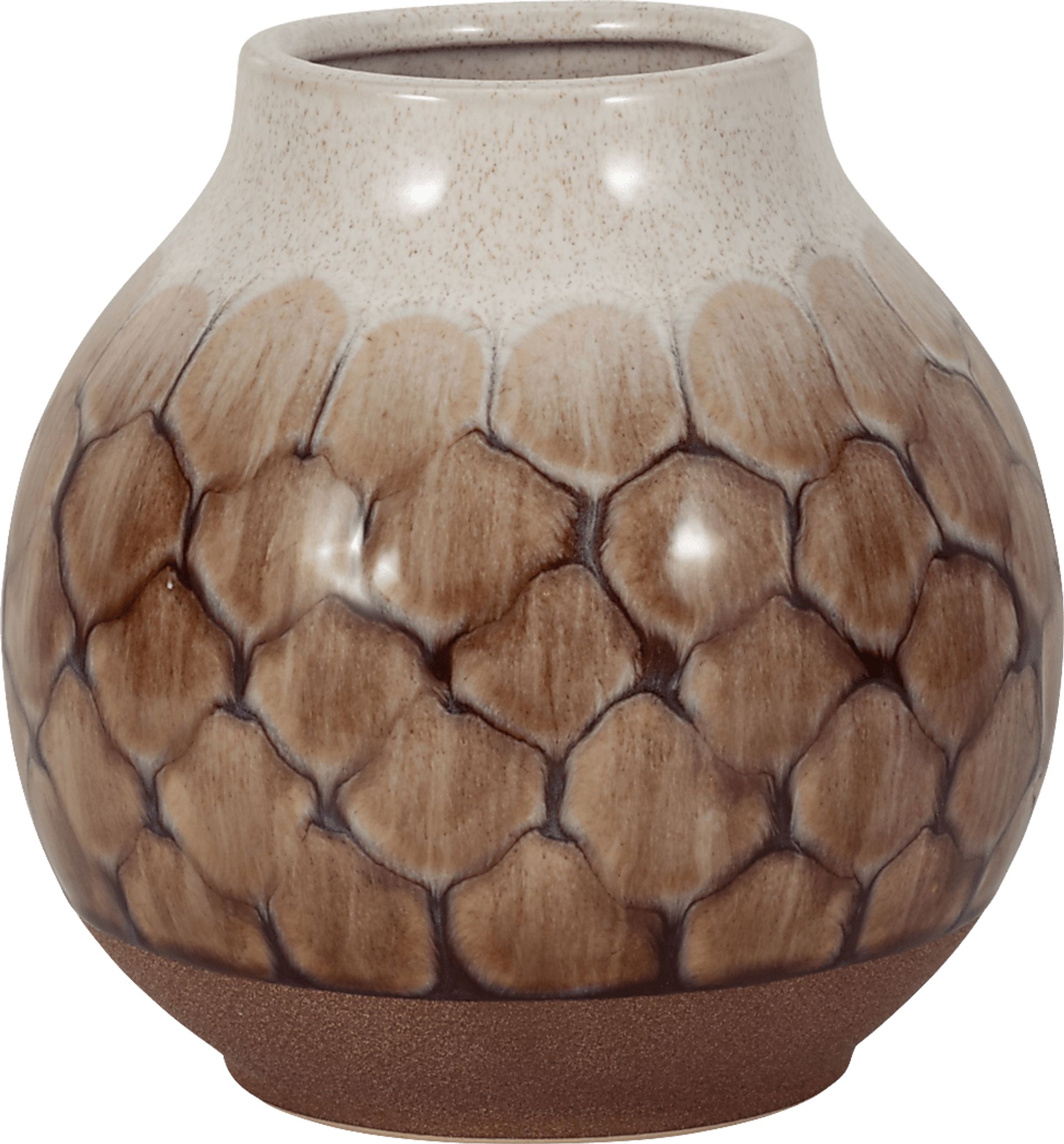 Interapid Brown 8 in. Vase - Image 1