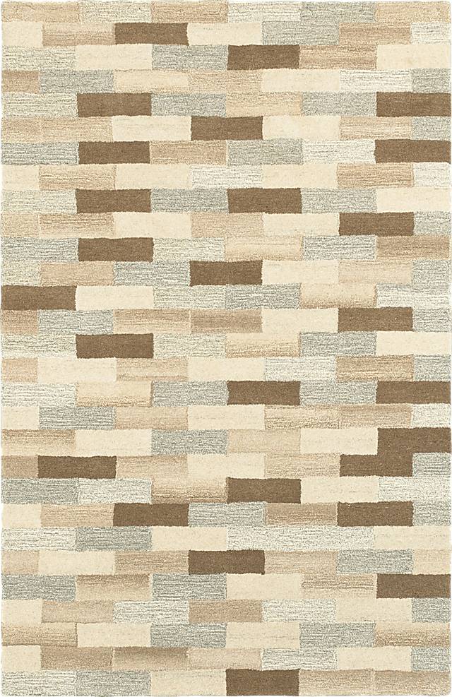 Interbay Beige 2'6 x 8' Rug - Thumbnail - Image 1