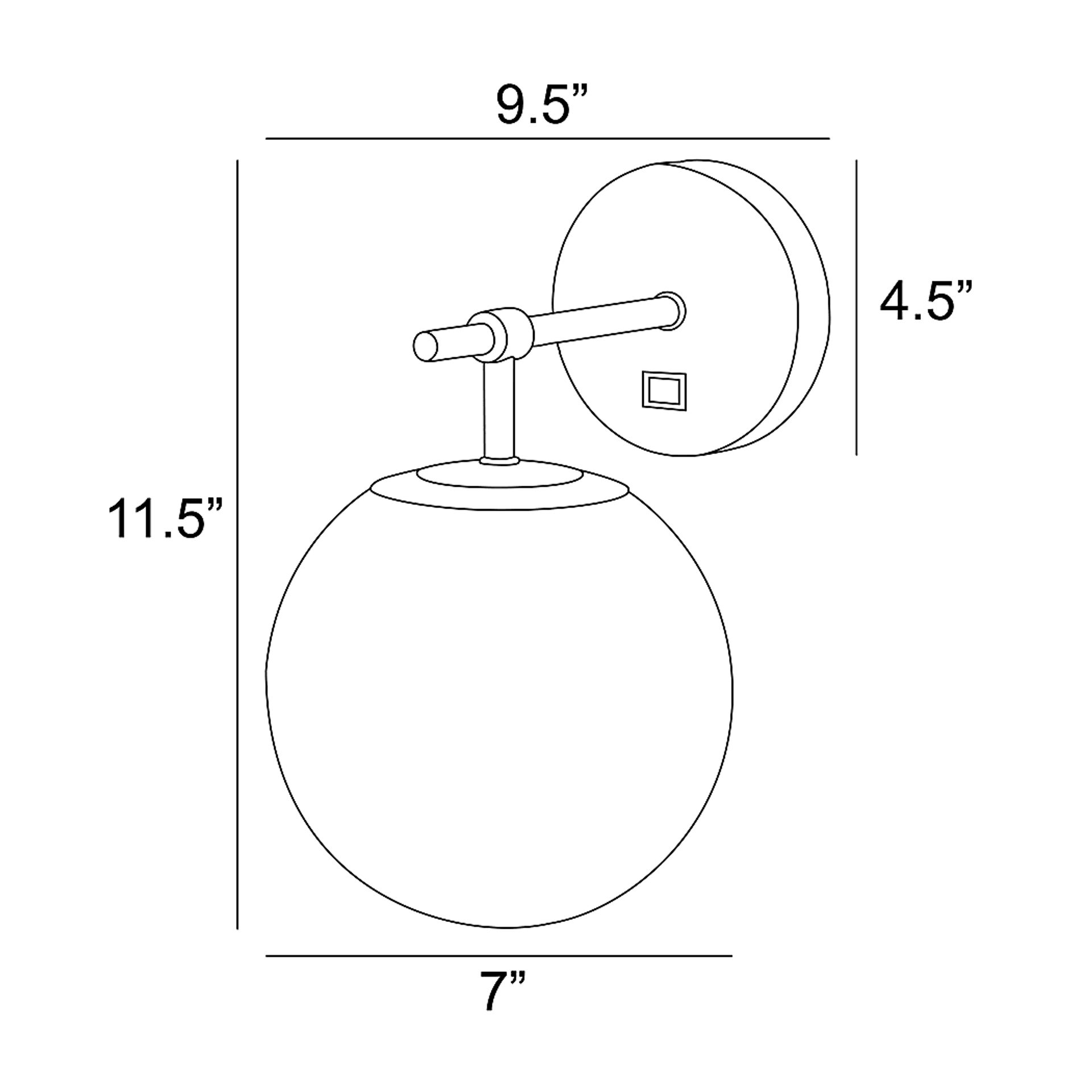 Interlake Place Gold Sconce - Image 4