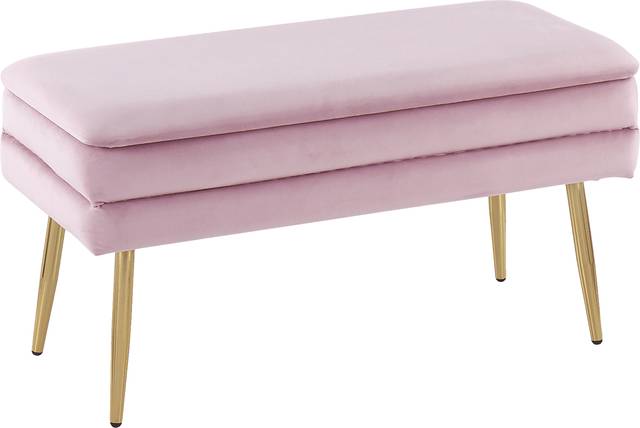 Interlaken Blush Accent Bench - Thumbnail - Image 1