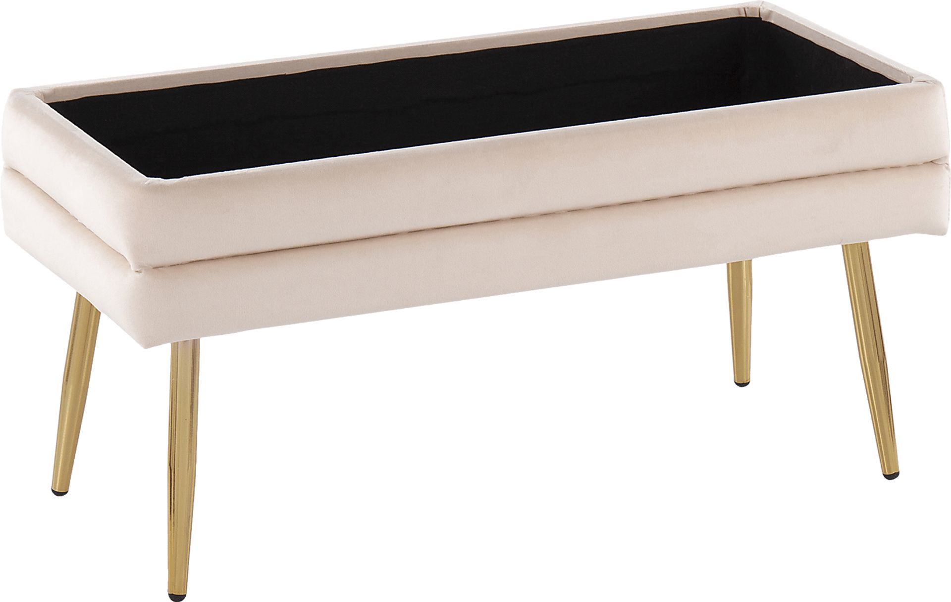 Interlaken Cream Accent Bench - Image 7