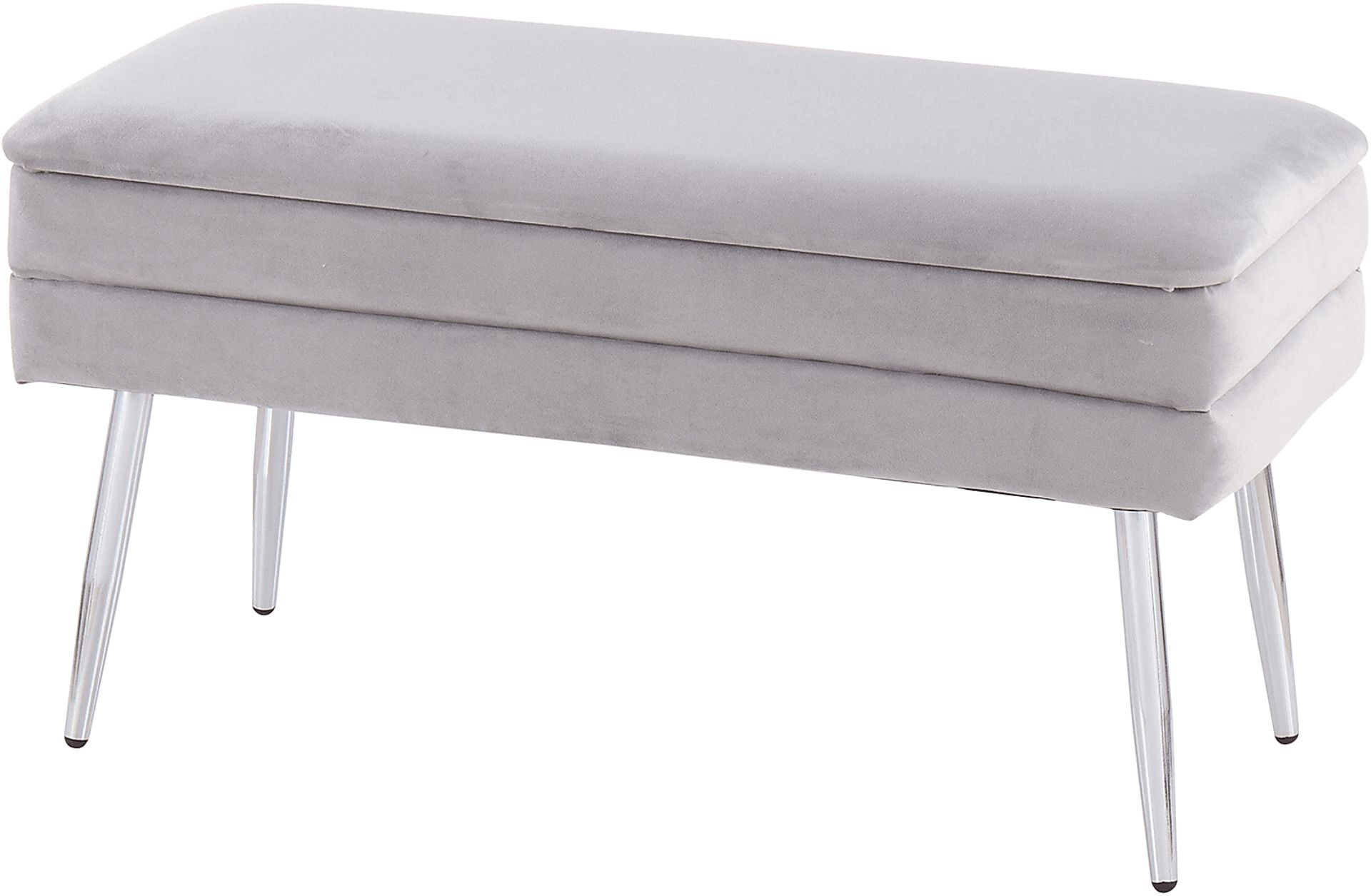 Interlarken Silver Accent Bench - Image 4
