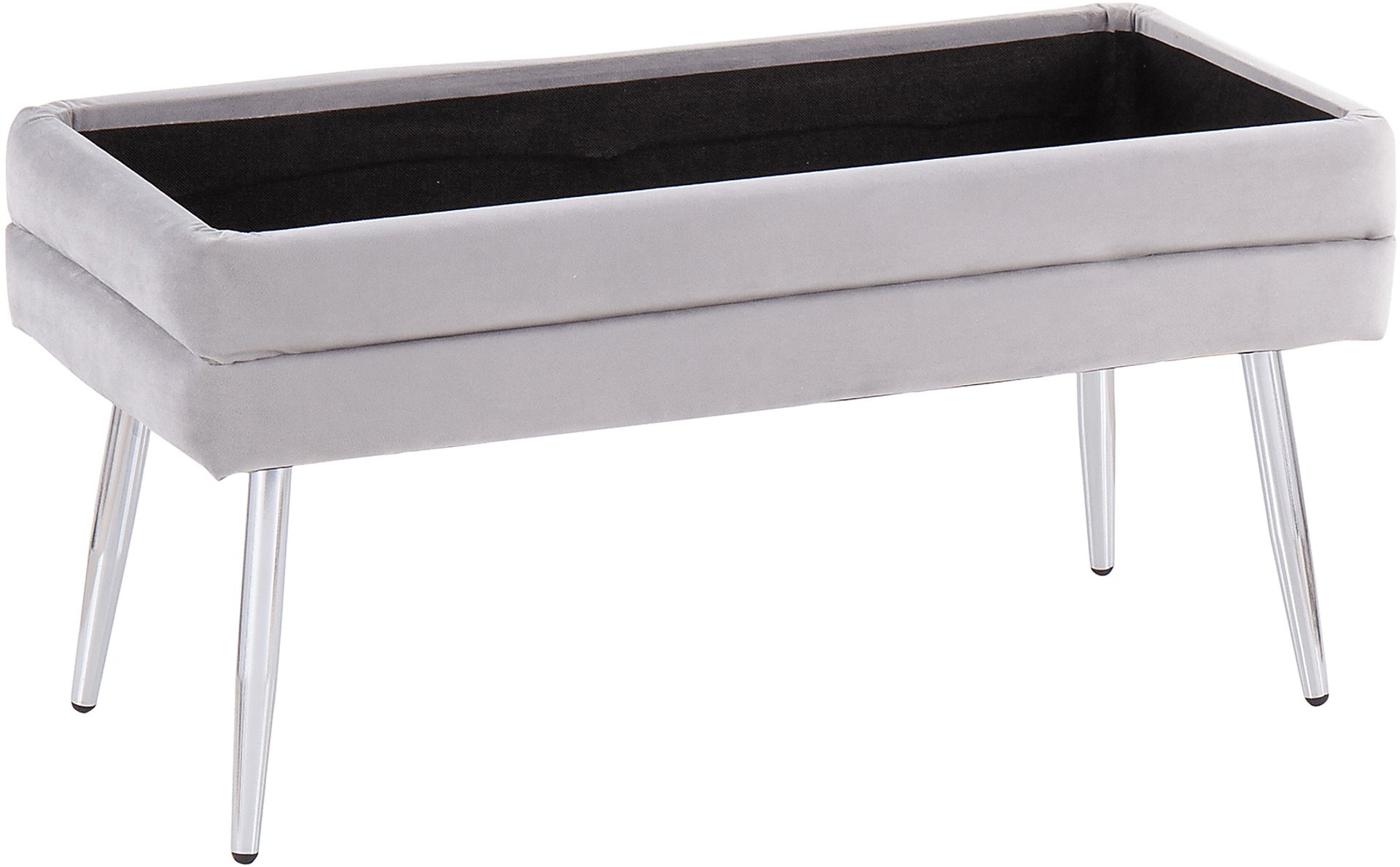 Interlarken Silver Accent Bench - Image 8