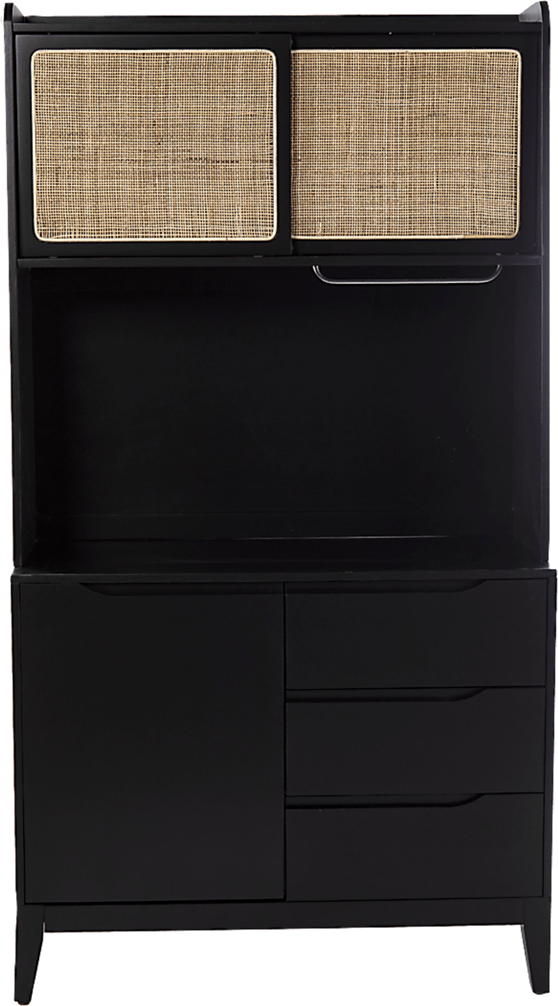Interparke Black China Cabinet - Image 2