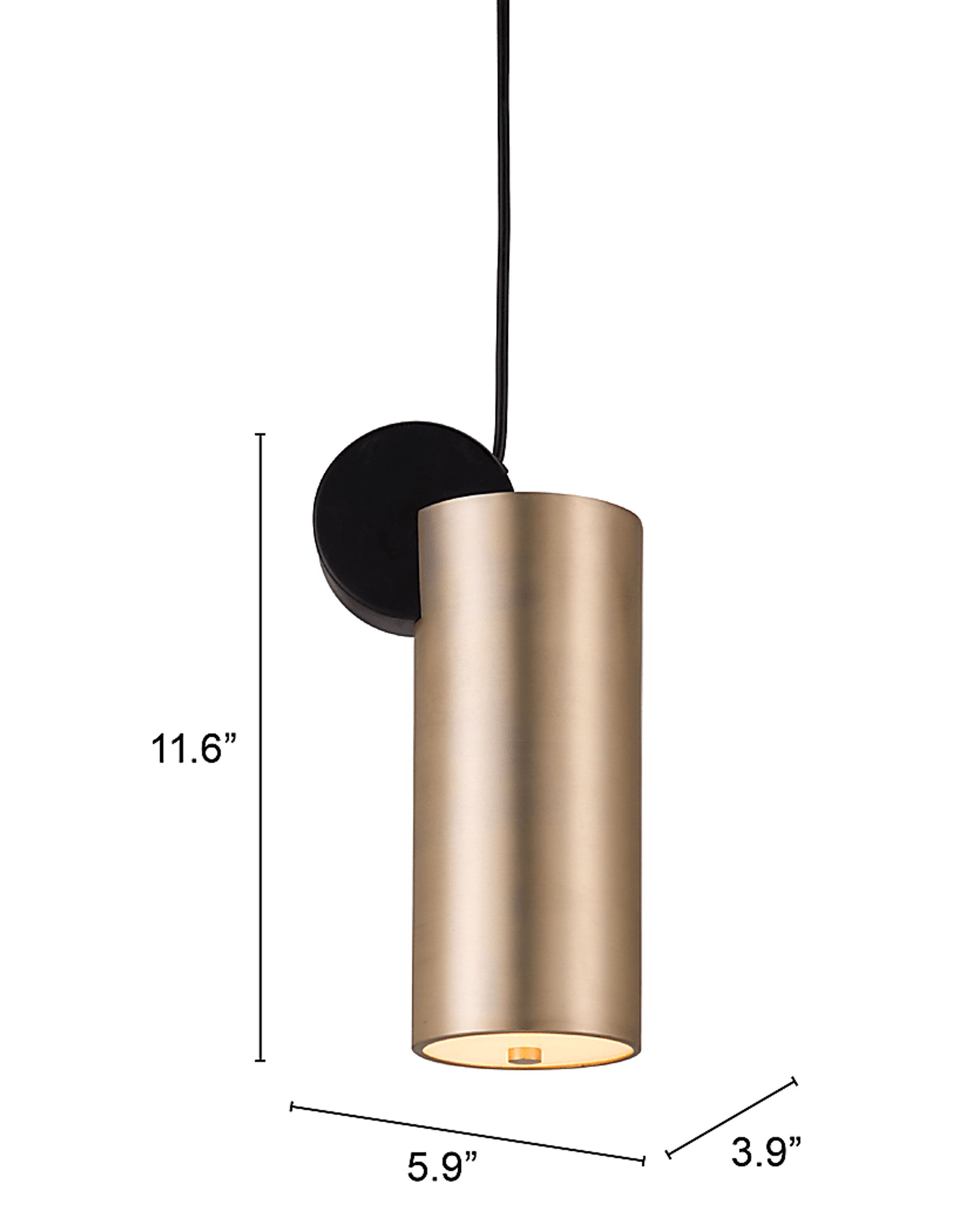 Intrepid Island Gold Sconce - Image 11